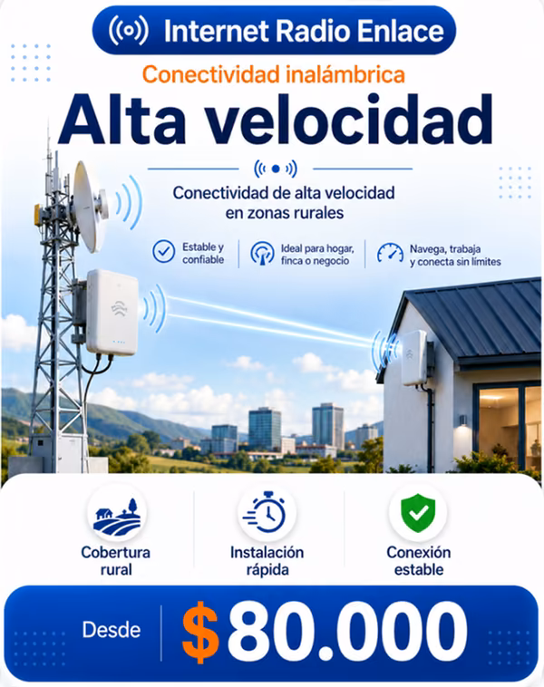 Radio enlace Guaduas Cundinamarca